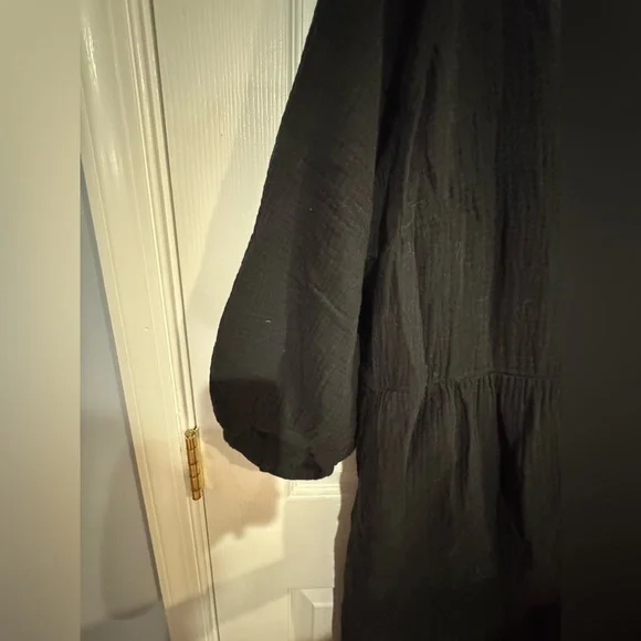 Madewell Lightspun V-neck Midi Dress - Picture 7 of 11